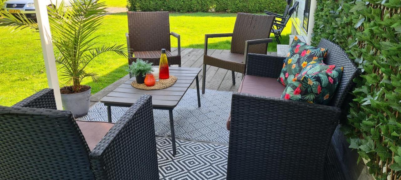 Gezellige Chalet Met Grote Privetuin. Dronrijp Exterior foto